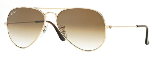 Ray Ban Aviator in Brown Gradient