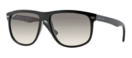 Ray Ban Oversized Plastic Aviator in Crystal Black