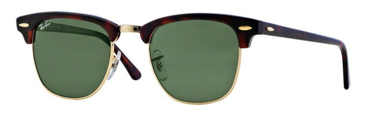 Ray Ban Clubmaster in Polished Havana